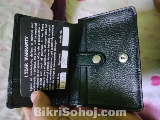 Leather Card Holder Wallet